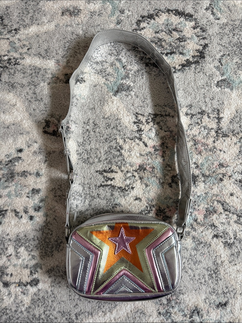 Stella McCartney Kids Silver Star Purse